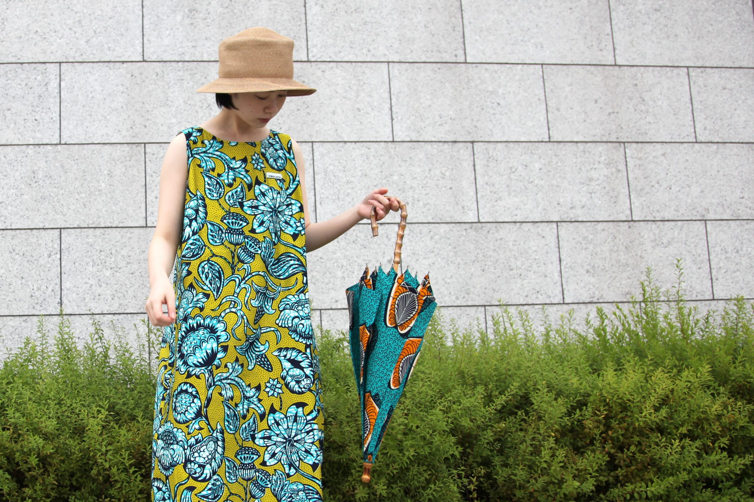 浅草店】African motif “ Power of color 9 ”：てぬぐいのかまわぬ